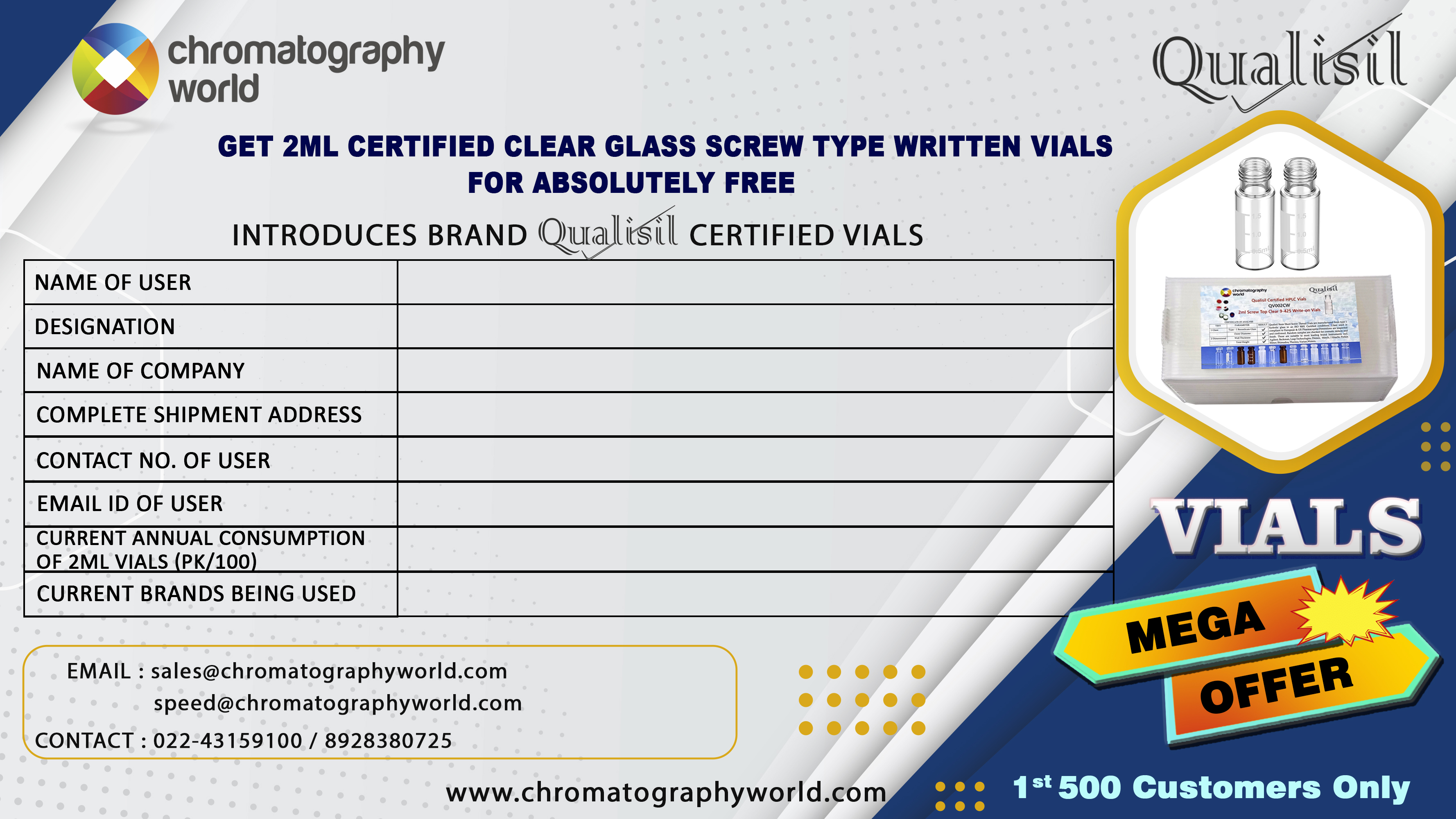 Form for Get Free Sample of Vials (3)